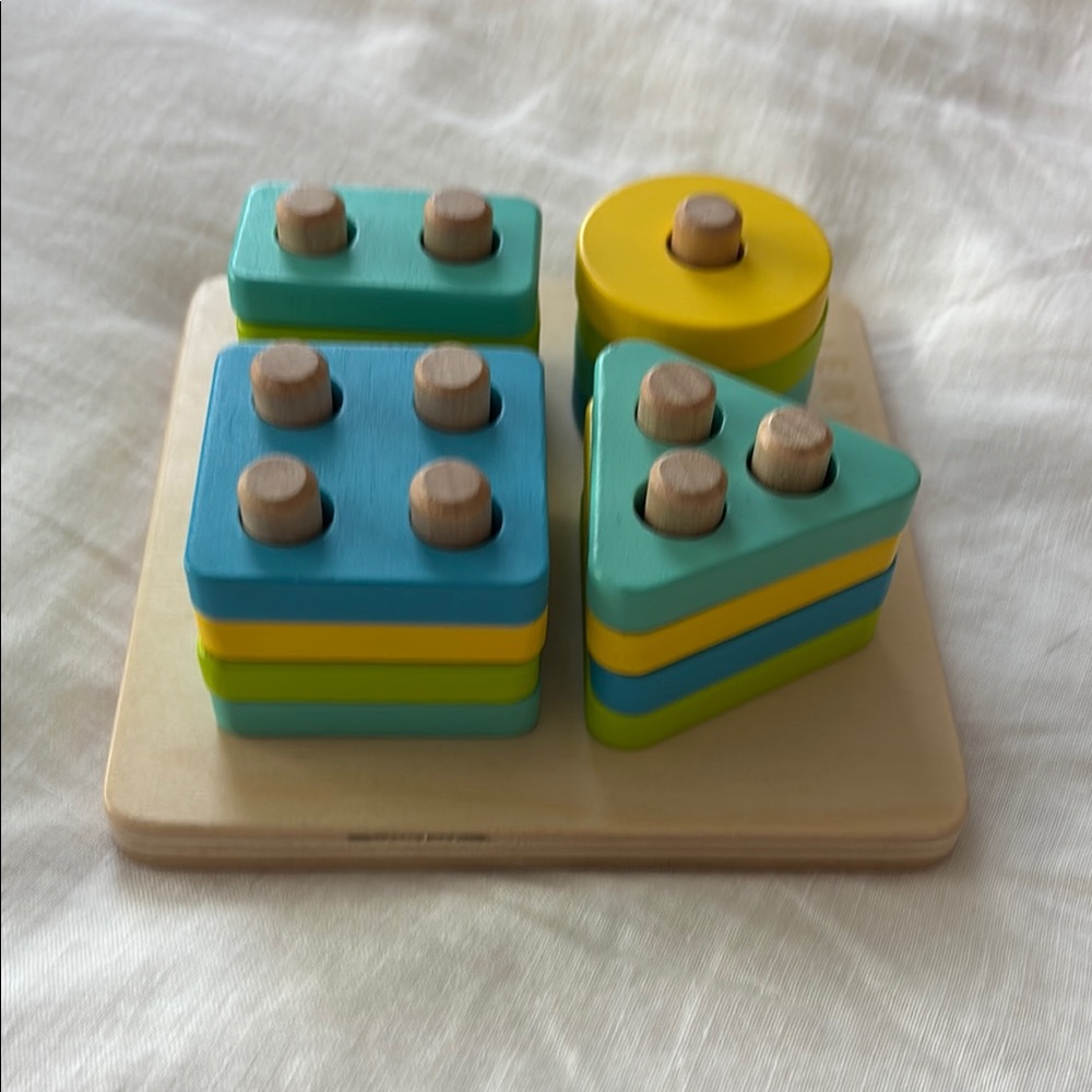 Colorful Wooden Stacking Toy